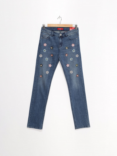 Прямі джинси S.Oliver модель 21710714746_синій — фото - INTERTOP