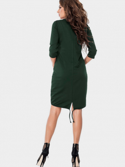 Платья ISSA Plus модель 9011_green — фото 5 - INTERTOP