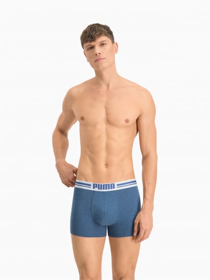 Набір трусів PUMA Placed Logo Boxer 2p модель 906519 — фото 6 - INTERTOP