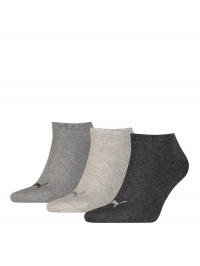 Сірий - Набір шкарпеток Puma Unisex Sneaker Plain 3P