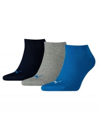 Синий - Набор носков Puma Unisex Sneaker Plain 3P