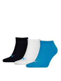Синій - Набір шкарпеток PUMA Unisex Sneaker Plain 3p