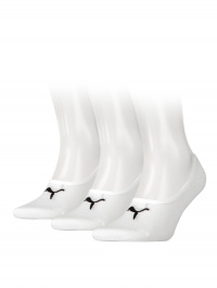 Білий - Набір шкарпеток PUMA Footie 3P Unisex