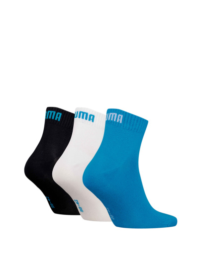 Набір шкарпеток PUMA Unisex Quarter Plain 3p модель 906978 — фото - INTERTOP