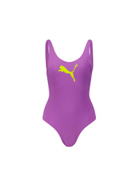 Фиолетовый - Купальник PUMA Swim Women Swimsuit 1p