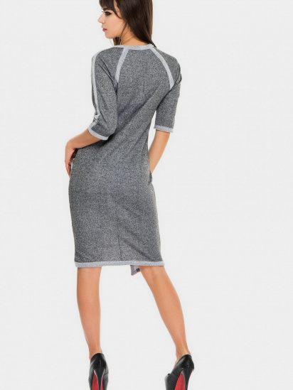 Платья ISSA Plus модель 9275_grey — фото 3 - INTERTOP