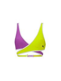 Фиолетовый - Верхняя часть купальника PUMA Swim Women Contour Plun