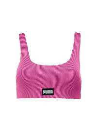 Розовый - Верхняя часть купальника PUMA Swim Women Ribbed Scoop