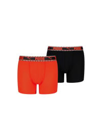 Красный - Набор трусов PUMA Boys Dual Logo Boxer 2p