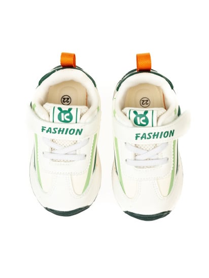 Кросівки Calorie  модель A7133 біло-зелені (21-26) — фото 3 - INTERTOP