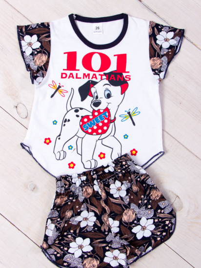 Пижама Носи своє модель 9668-002-33-dalmatin-kvti-blo-bezhev — фото - INTERTOP