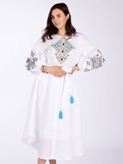 Платье миди Едельвіка модель 97-22-00 — фото - INTERTOP