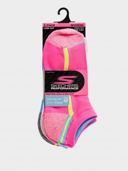 Набір шкарпеток Skechers 3 Pack Low Cut Performance модель S114655-687 — фото - INTERTOP