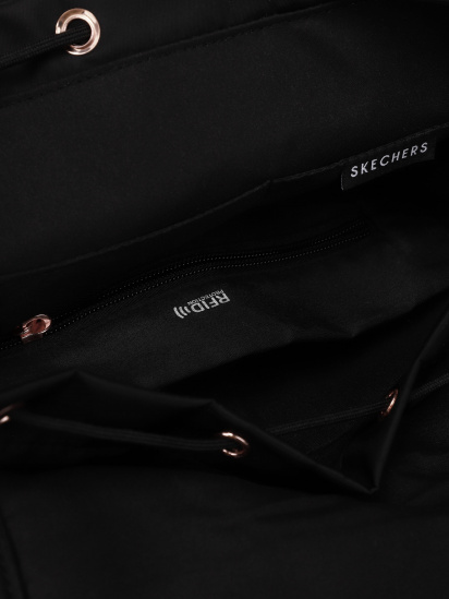 Рюкзаки Skechers Diamond Nylon Backpack модель A2540 SCT BLK — фото 5 - INTERTOP