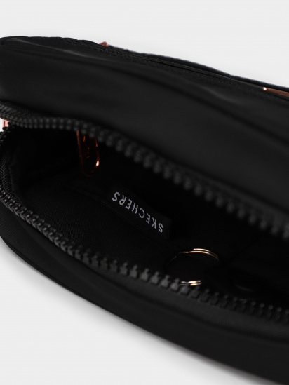 Кросс-боди Skechers Diamond Nylon Crossbody Bag модель I0131 SCTW BLK — фото 6 - INTERTOP