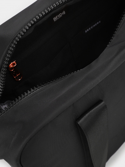 Сумка Skechers Diamond Nylon Tote Bag модель B0416 SCTW BLK — фото 4 - INTERTOP