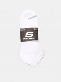 Білий - Набір шкарпеток Skechers 3 Pair Sports Qtr Crew
