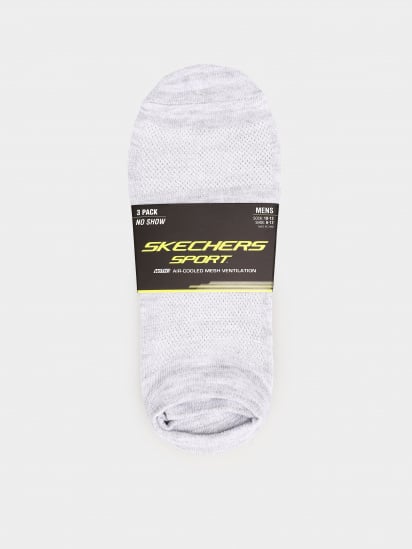Набір шкарпеток Skechers 3 Pack No Show Sport модель S115749-095 — фото - INTERTOP