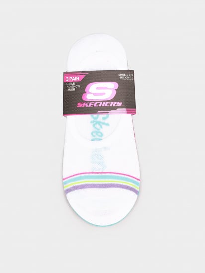 Набір шкарпеток Skechers 3 Pair No Show Liner модель S115413-110 — фото - INTERTOP