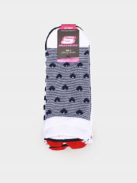 Білий - Набір шкарпеток Skechers 6 Pair Low Cut