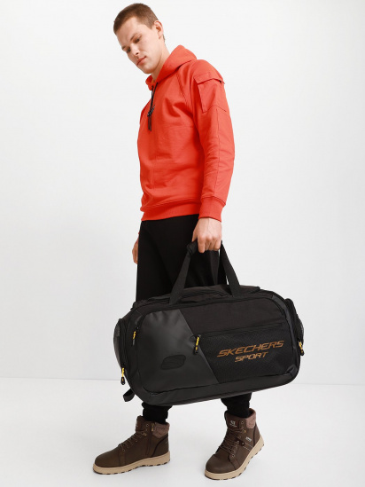 Сумка Skechers Accessories Small OTG Duffel Bag модель B0419 SCTW BLK — фото 7 - INTERTOP
