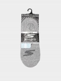 Серый - Набор носков Skechers Low Cut Heel Tab Socks