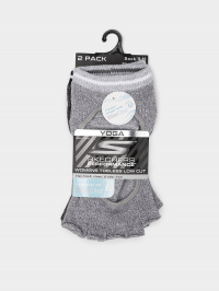Серый - Набор носков Skechers Toeless Yoga Socks
