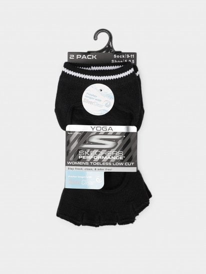 Набор носков Skechers Toeless Yoga Socks модель S117019-002 — фото - INTERTOP