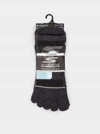 Серый - Набор носков Skechers Low Cut Toe Socks