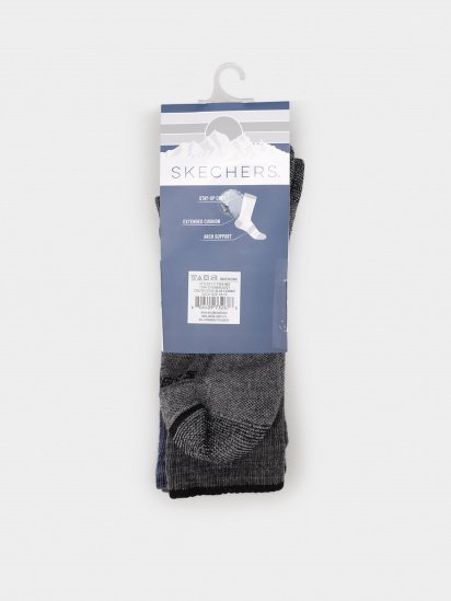 Набор носков Skechers Merino Wool Crew Socks модель S117424-462 — фото - INTERTOP