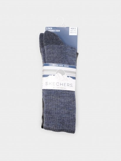 Набір шкарпеток Skechers Merino Wool Crew Socks модель S117424-462 — фото - INTERTOP