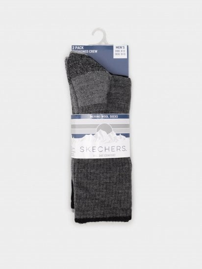 Набір шкарпеток Skechers Merino Wool Crew Socks модель S117424-041 — фото - INTERTOP