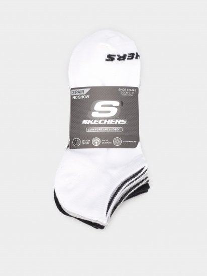 Набор носков Skechers Comfort Included 3 Pair No Show модель S114041-115 — фото - INTERTOP