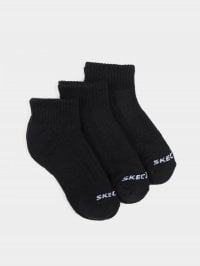 Чорний - Набір шкарпеток Skechers QTR Crew