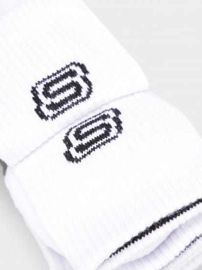 Набор носков Skechers Comfort Included Cotton Blend 3 Pair модель S117454-100 — фото 3 - INTERTOP