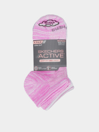 Рожевий - Набір шкарпеток Skechers 6 Pair Active Super Soft Low Cut