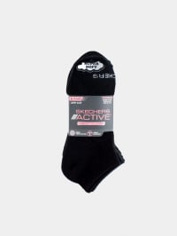 Чёрный - Набор носков Skechers 6 Pair Active Super Soft Low Cut