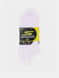 Белый - Набор носков Skechers 3pk Microfiber Non Terry No Show