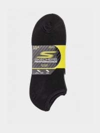 Чорний - Набір шкарпеток Skechers 3pk Microfiber Non Terry No Show