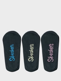 Чёрный - Набор носков Skechers 3 Pack Superlow Liner