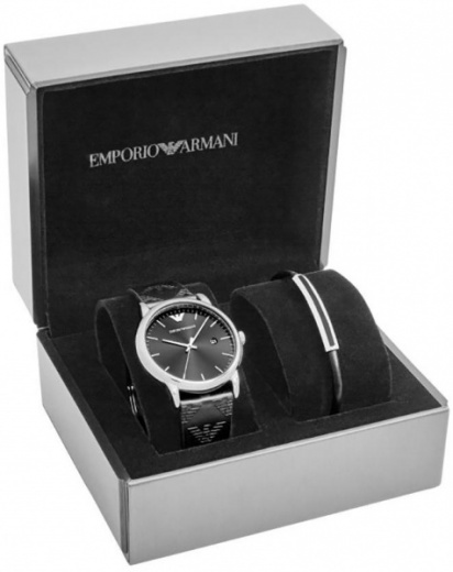 Годинник Emporio Armani Набор (часы+браслет) Emporio A модель AR80012 — фото 4 - INTERTOP