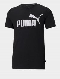 Чорний - Футболка Puma ESS Logo Tee B