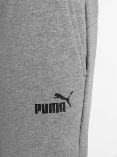 Штаны спортивные PUMA ESS Logo Pants FL cl модель 58671403 — фото 4 - INTERTOP