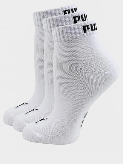 Набір шкарпеток PUMA UNISEX QUARTER PLAIN модель 90697833 — фото - INTERTOP