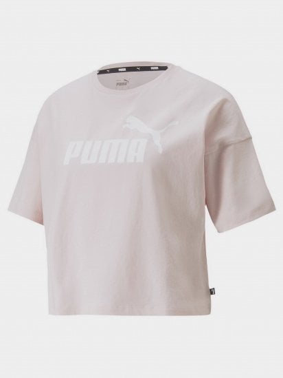 Футболка PUMA Essentials Logo Cropped модель 58686682 — фото 3 - INTERTOP
