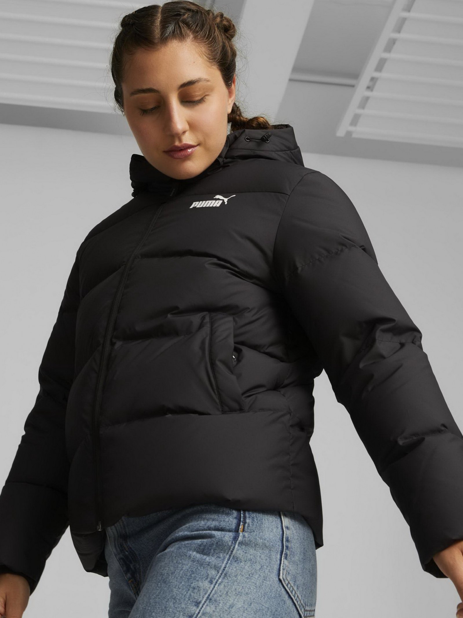Зимняя куртка PUMA 84998801 для женщин Чёрный -  в е,  .