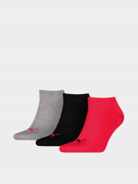 Червоний/чорний - Набір шкарпеток PUMA SNEAKER PLAIN 3P