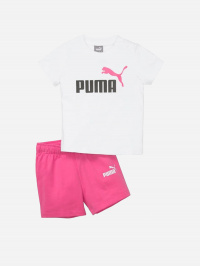 Білий - Спортивний костюм PUMA Minicats Tee & Shorts Set