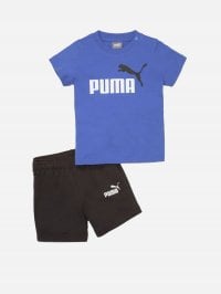 Чорний - Спортивний костюм PUMA Minicats Tee & Shorts Set