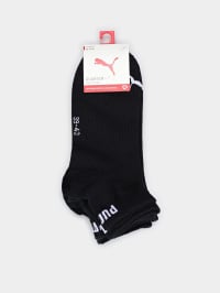 Чёрный - Набор носков PUMA Quarter Socks 3 Pack